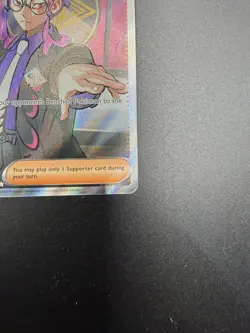 Pokemon Boss's Orders Corbeau Trainer Supporter Full Art Ultra Rare ASC 256/217 - Image 4