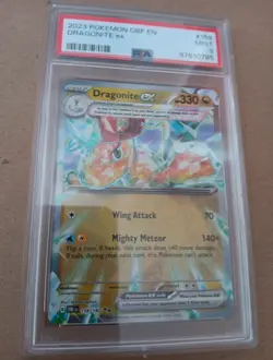 Pokemon PSA 9 MINT 2023 Dragonite EX 159 Obsidian Flames - Image 3