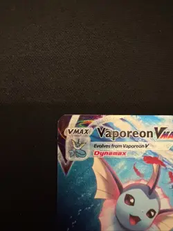 Pokemon TCG Vaporeon VMAX SWSH182 Sword & Shield Black Star Promo Holo NM - Image 3