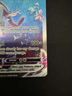 Pokemon TCG Vaporeon VMAX SWSH182 Sword & Shield Black Star Promo Holo NM - Image 5