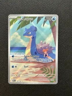 Misty's Lapras 194/182 Sv10: Destined Rivals Illustration Rare Pokemon TCG - Image 1