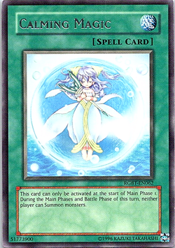 Calming Magic RGBT-EN062 Yu-Gi-Oh! Card Light Play Unlimited - Image 1