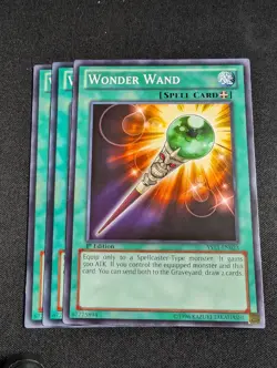 Yugioh - 3x Wonder Wand YS13-EN023 1st Common NM - Image 1