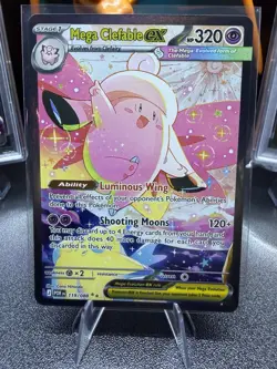 Pokemon TCG Mega Clefable ex 119/88 Special Illustration Rare SIR Perfect Order - Image 1