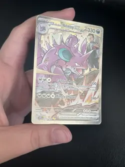 Team Rockets Nidoking EX 233/182 Destined Rivals SIR Pokemon TCG NM - Image 3