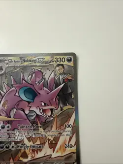 Pokemon TCG Team Rockets Nidoking EX 233/182 Sir Destined Rivals - Image 3