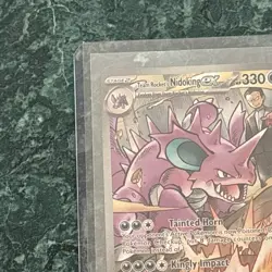 Pokemon TCG Team Rockets Nidoking EX 233/182 Destined Rivals Near Mint Condition - Image 2