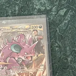 Pokemon TCG Team Rockets Nidoking EX 233/182 Destined Rivals Near Mint Condition - Image 3