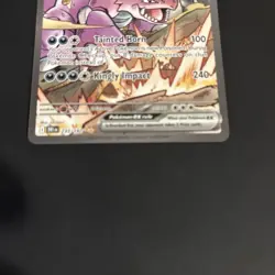 Pokemon TCG Team Rockets Nidoking EX 233/182 Destined Rivals Mint Condition - Image 2