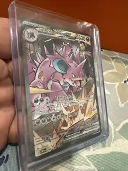 Pokemon TCG Team Rockets Nidoking EX 233/182 Destined Rivals - Image 3