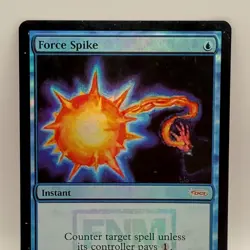 Magic The Gathering Force Spike FNM Promo Foil DCI 2007 Blue Instant MTG Card - Image 1
