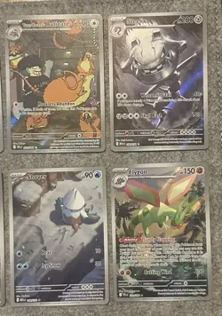 Pokemon TCG Illustration Rare Lot of 12 Near Mint Cards (S&V, Mega, SwSh) - Image 2