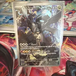 Pokemon N's Zekrom 032 Me Mega Evolution Promo Regular Basic 130 HP Promo Card - Image 1