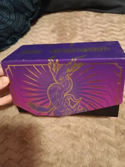 Pokemon cards + storage box - Image 1