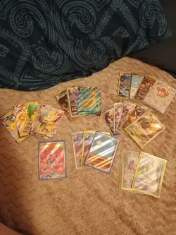 Pokemon cards + storage box - Image 3