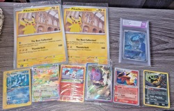 Pokemon Bundle - 200+ Cards - Vintage/New, Full Arts, Sealed Promos + Graded 10 - Image 1