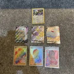 Pokemon TCG Vivid Voltage Bundle 7 Rare Cards - Image 1