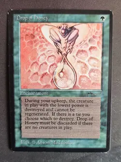 Drop Of Honey - Arabian Nights 1993 - EX - Magic the Gathering - MTG - Image 3