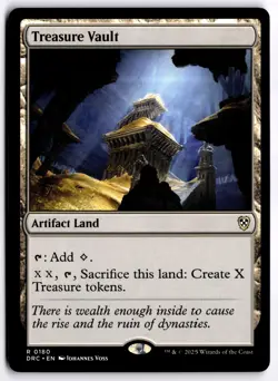 Treasure Vault NM DRC Commander: Aetherdrift MTG - Image 1