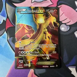 Pokemon TCG Charizard EX 100 Full Art 100/106 Flashfire Holo 2014 - MINTY - Image 1