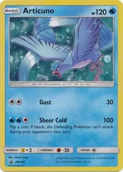 Moderately Played Articuno - SM144 - SM Black Star Promo Pokemon SM Promos - Image 1