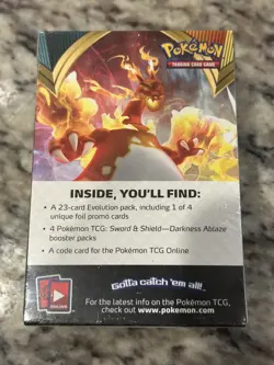 Pokemon TCG: Sword & Shield DARKNESS ABLAZE Build & Battle Kit Factory Sealed - Image 2