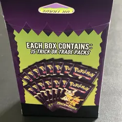 Pokemon TCG Trick Or Trade Booster Bundle 15 Packs New Sealed - Image 3