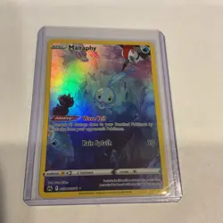 🔥Pokemon TCG-Manaphy-GG06/GG70-Crown Zenith: Galarian Gallery-Holo-M/NM!🔥 - Image 1