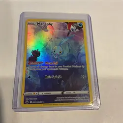 🔥Pokemon TCG-Manaphy-GG06/GG70-Crown Zenith: Galarian Gallery-Holo-M/NM!🔥 - Image 2