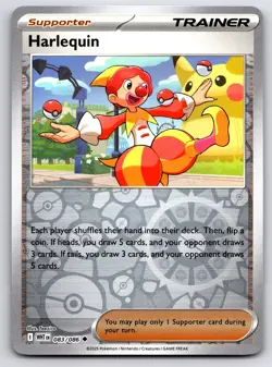 Pokemon SV: White Flare Harlequin Uncommon WHT Reverse Holo 083/086 NM - Image 1