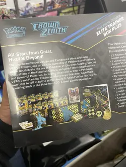 Crown Zenith Pokemon Center ETB Exclusive Plus Factory Sealed - Image 4