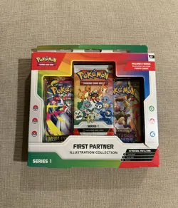Pokemon TCG: First Partner Illustration Collection Box Series 1 - Image 1
