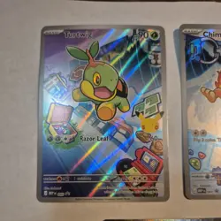 Pokemon 1st Partner Illustration Collections Turtwig Chimchar Piplup & (2) ex - Image 2