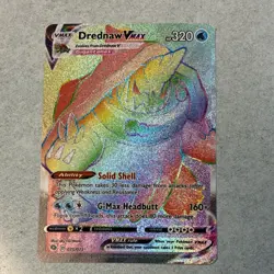 Pokemon TCG Drednaw VMAX 75/73 Champions Path Secret Rare Holo 320 HP VMAX - Image 1