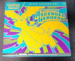 Pokemon TCG Mega Evolution Ascended Heroes ETB Elite Trainer Box Sealed New - Image 1
