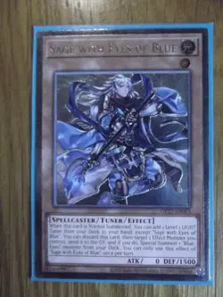 Sage With Eyes Of Blue Ultimate Rare - Yu Gi Oh TCG - Pack Fresh - OP27-EN001 - Image 1