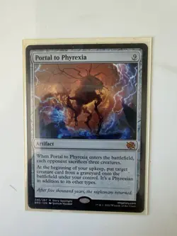 MTG - PORTAL TO PHYREXIA - The Brothers' War NM - Image 1