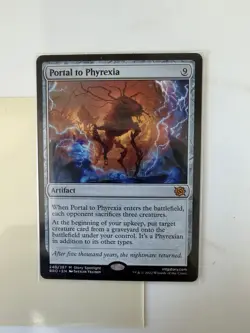 MTG - PORTAL TO PHYREXIA - The Brothers' War NM - Image 2