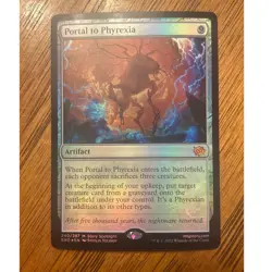 Portal to Phyrexia NM Foil The Brothers' War MTG Magic the Gathering - Image 1
