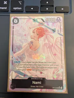 Nami OP15-086 SR Parallel Adventure on KAMI’s Island ONE PIECE Card ENGLISH OP15 - Image 1