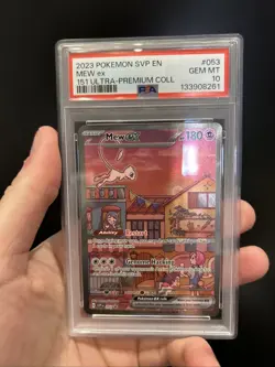 Pokemon Mew EX Black Star Promo TCG Card SVP053 151 PSA 10 (fresh Slab) - Image 2