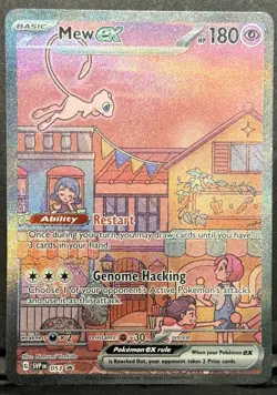 Pokemon Mew EX Black Star Promo TCG Card SVP053 151 - Image 1
