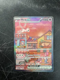 Pokemon Mew EX Black Star Promo TCG Card SVP053 151 - Image 1