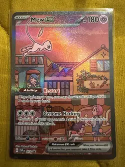 Pokemon Mew EX Black Star Promo TCG Card SVP053 151 - Image 1