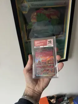 Pokemon Mew EX Black Star Promo TCG Card SVP053 151 ACE 10 (PERFECT SUBGRADES) - Image 3
