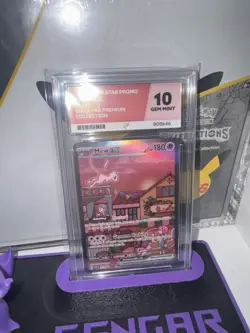 Pokemon Mew EX Black Star Promo TCG Card SVP053 151 ACE 10 (PERFECT SUBGRADES) - Image 4