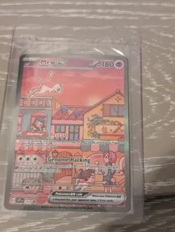 Pokemon Mew EX TCG Black Star Promo Card SVP053 UPC 151 Sealed NM Condition - Image 1