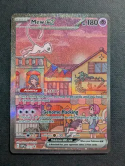 Pokemon Mew EX Black Star Promo TCG Card SVP053 151 - Image 1