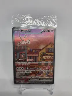 Pokemon Mew EX Black Star Promo TCG Card SVP053 151 New Sealed - Image 1