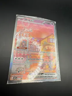 Pokemon Mew EX Black Star Promo TCG Card SVP053 151 New Sealed - Image 2
